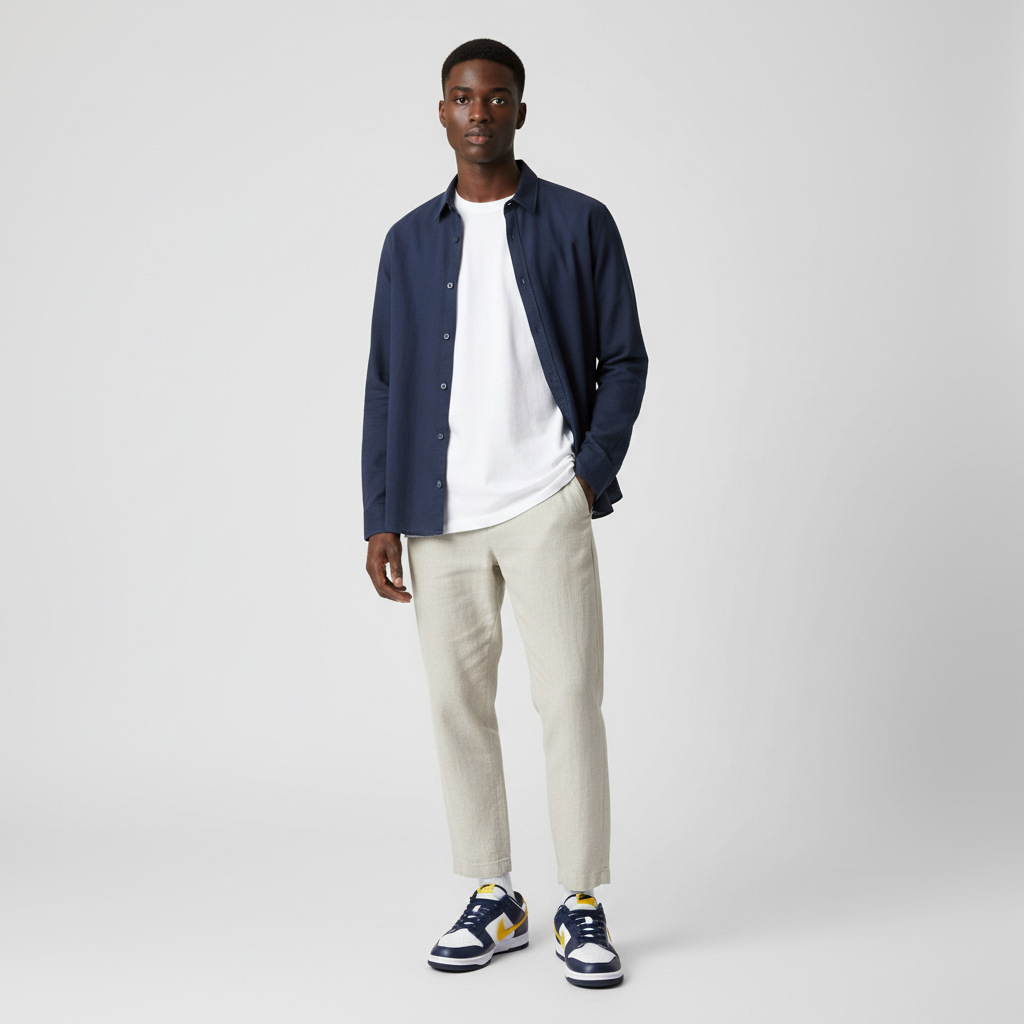 Lookbook 耐克Dunk低帮“纯白” 304714-172