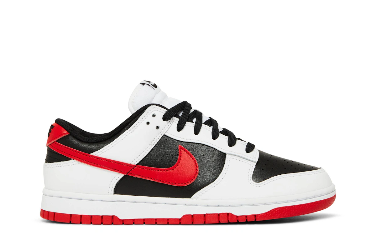 Nike Dunk Low 'White Black Red'