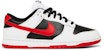 나이키 덩크 로우 '화이트 블랙 레드' FD9762-061