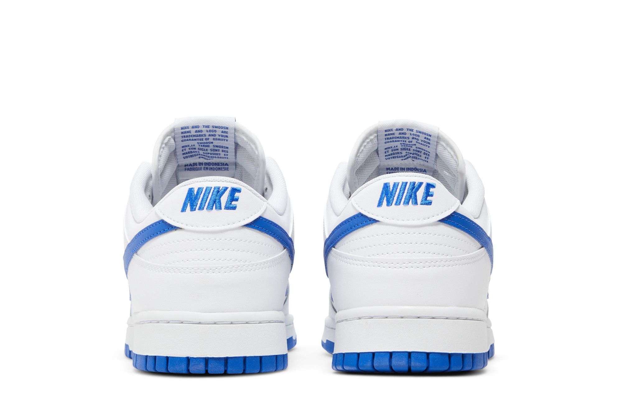 Sizing Nike Dunk Low ''Bianco/Blu''. DV0831-104