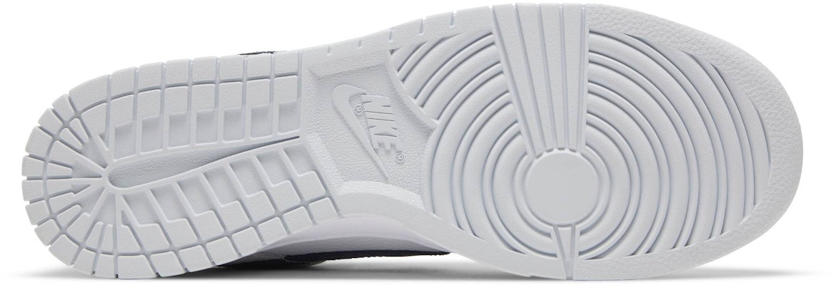 Nike Dunk Low 'White Grey Navy Aqua Mini Swoosh' FJ4227‑001
