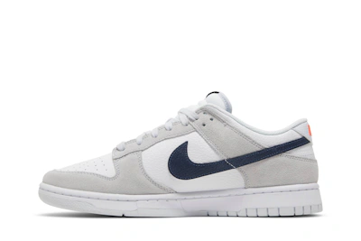 Nike Dunk Low 'White Grey Navy Aqua Mini Swoosh'