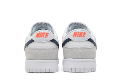 Nike Dunk Low 'White Grey Navy Aqua Mini Swoosh'