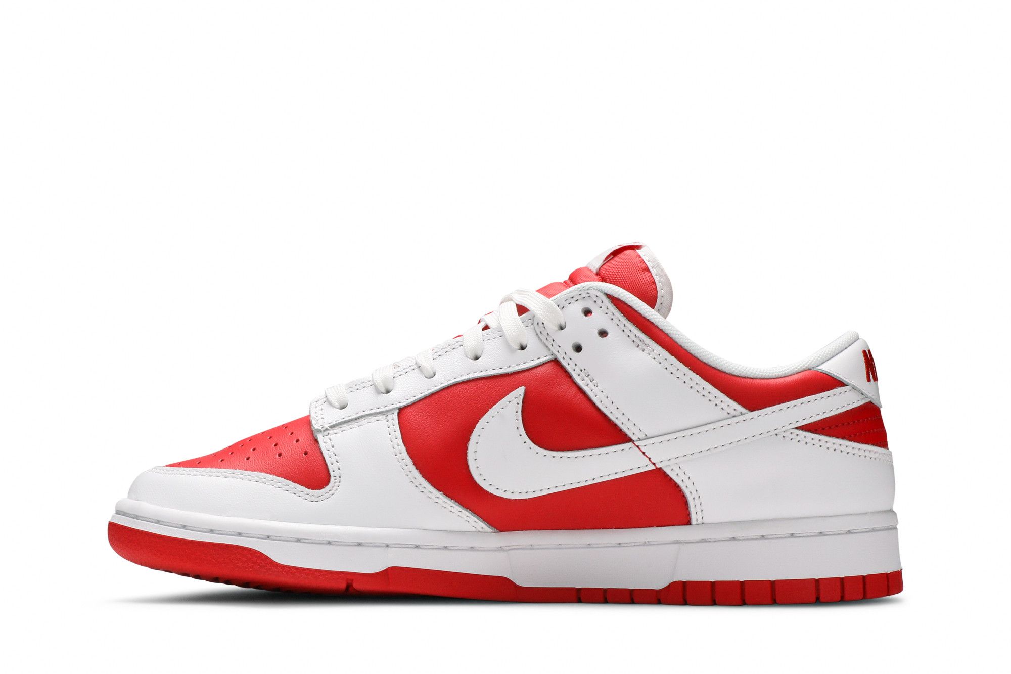 Shop Nike Dunk Low 'White University Red' DD1391-600