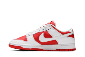 Shop Nike Dunk Low 'White University Red' DD1391-600