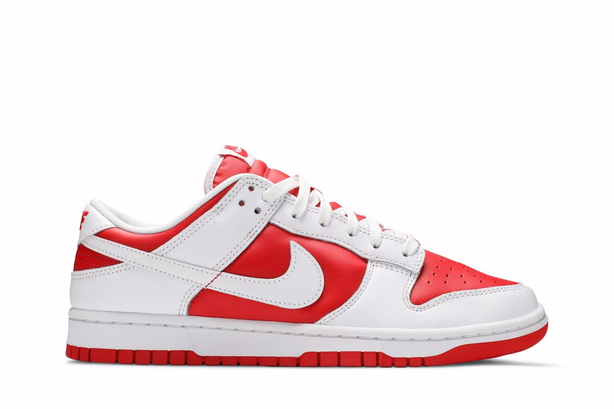 Nike Dunk Low 'White University Red'