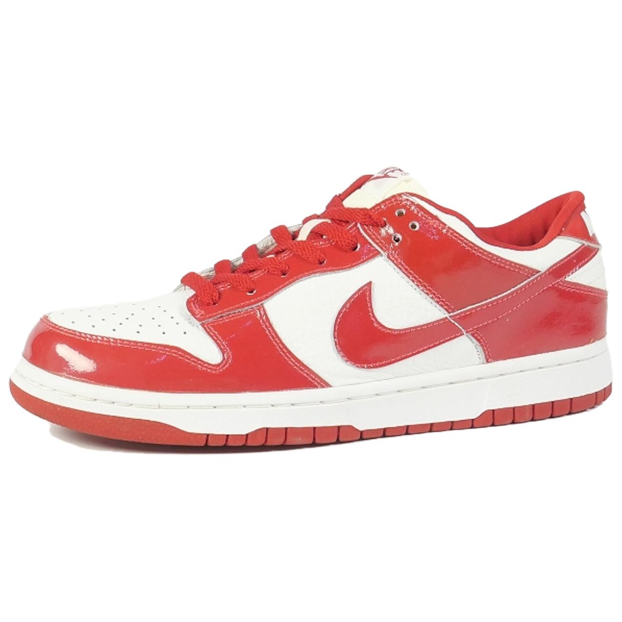 Buy 나이키 덩크 로우 '화이트 바시티 레드' 624052-161
