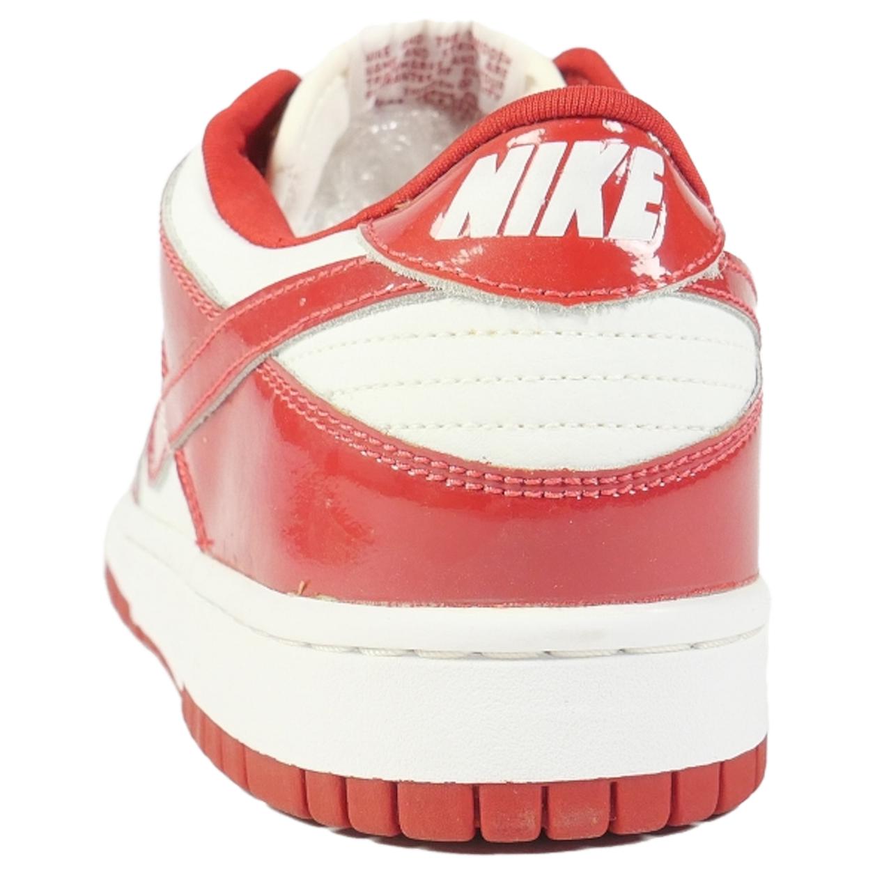 Shop 나이키 덩크 로우 '화이트 바시티 레드' 624052-161