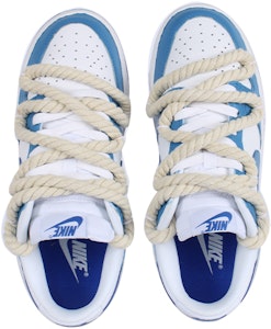 客製化運動鞋 Nike Dunk Y2K 燦爛霓虹 防滑抗震耐磨 低筒 滑板鞋 男款 藍白色 Purchase 客製化運動鞋 Nike Dunk Y2K 燦爛霓虹 防滑抗震耐磨 低筒 滑板鞋 男款 藍白色