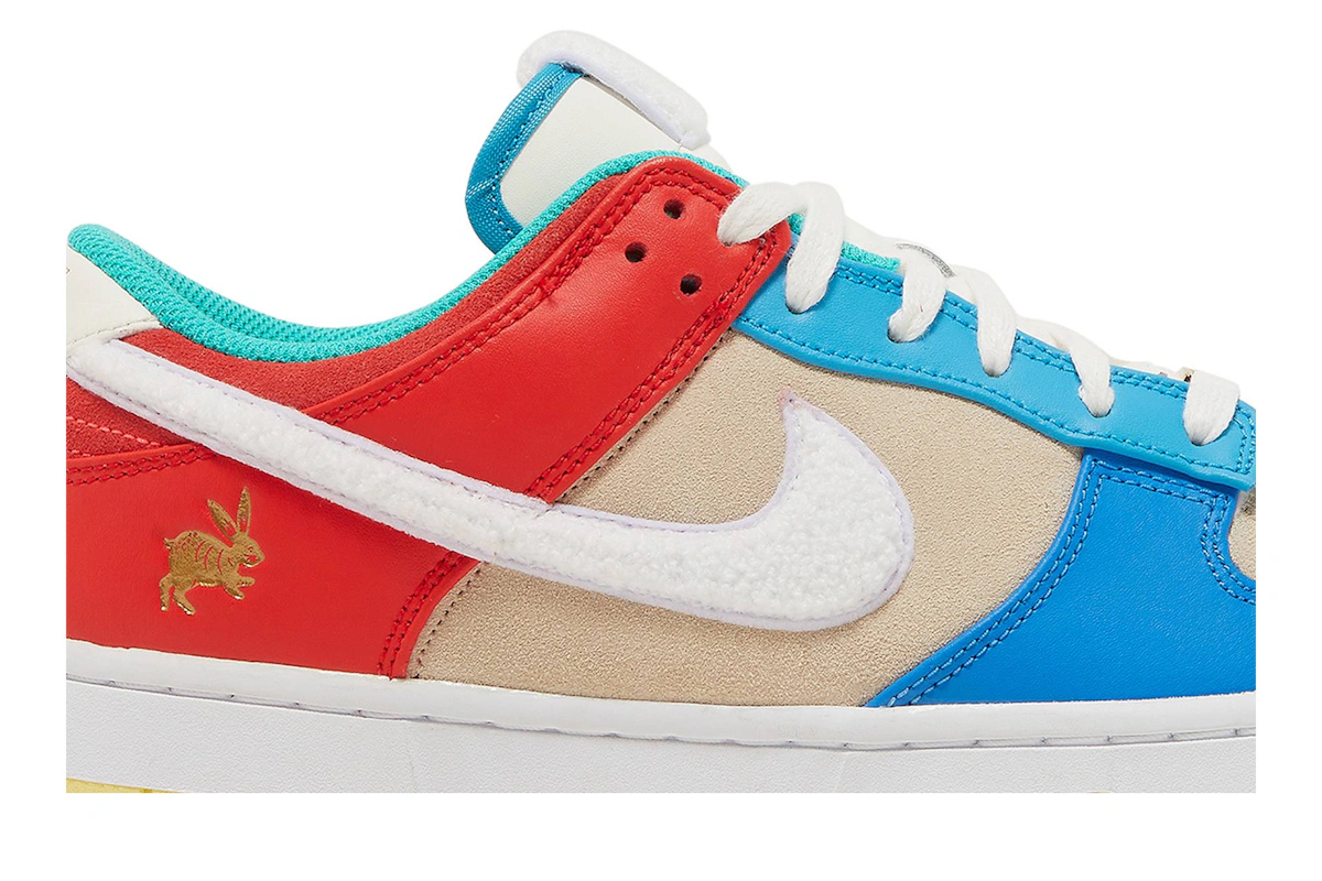 Nike Dunk Low 'Year of the Rabbit Blue Orange Cream' FD4203-111