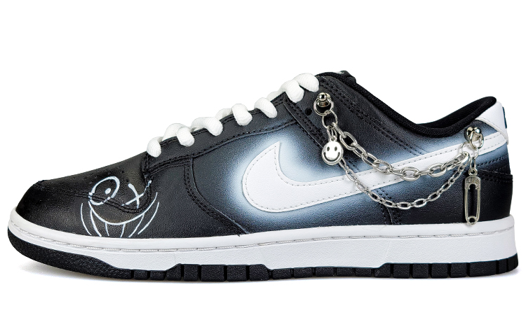 Buy Nike Dunk Low Blanco Negro 'Graffiti Smile' DV0831-002(TeamNine-smile)