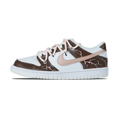 Nike Dunk Low Brown White 'Melody Ehsani Lightning Crackle'