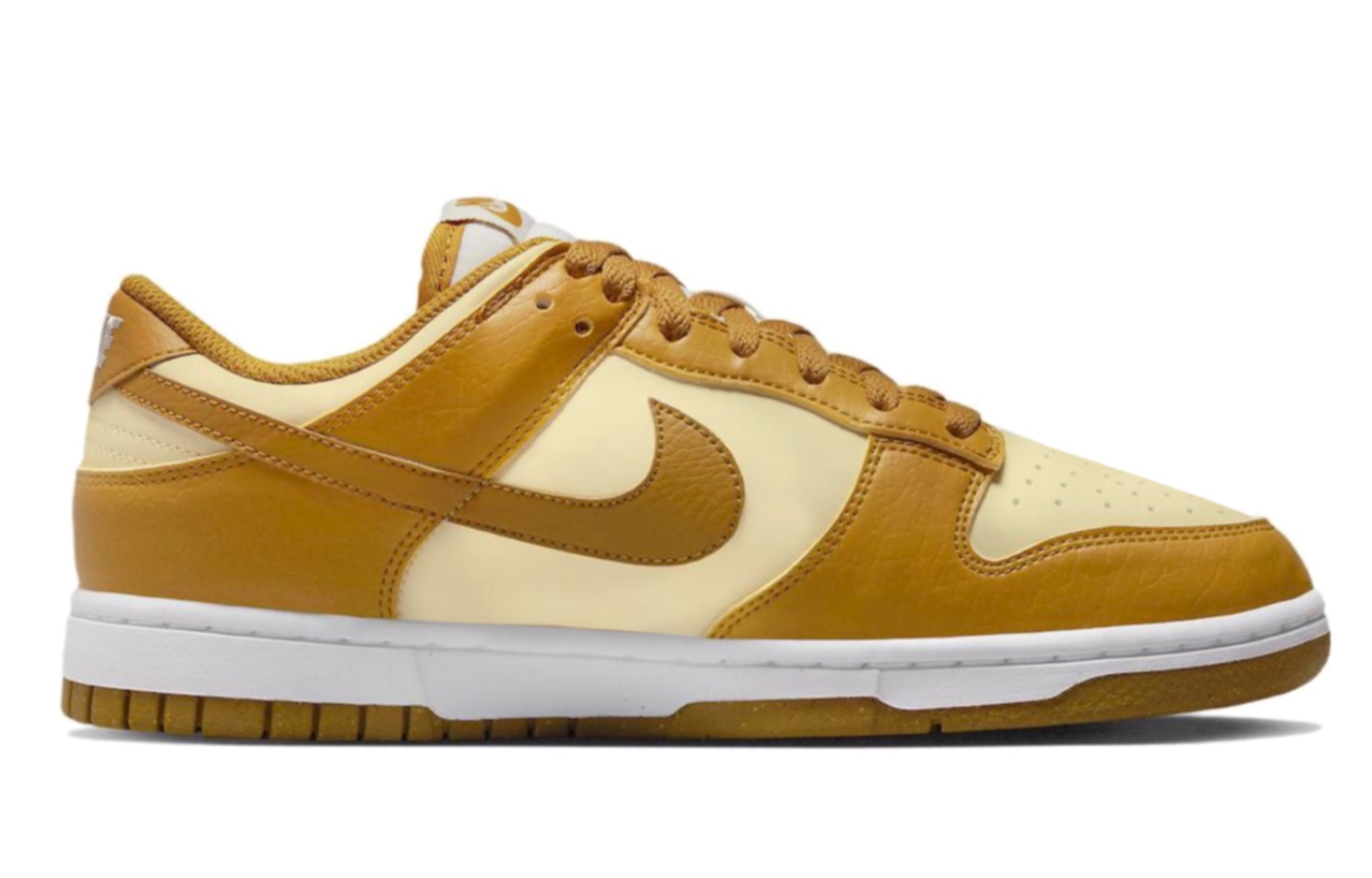 Nike Dunk Low Brown Yellow 'Greedy Rabbit Hand-Painted Graffiti' 圖 2