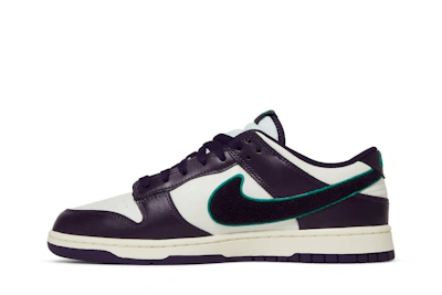 Nike Dunk Low Chenille Swoosh 'Sail Grand Purple'