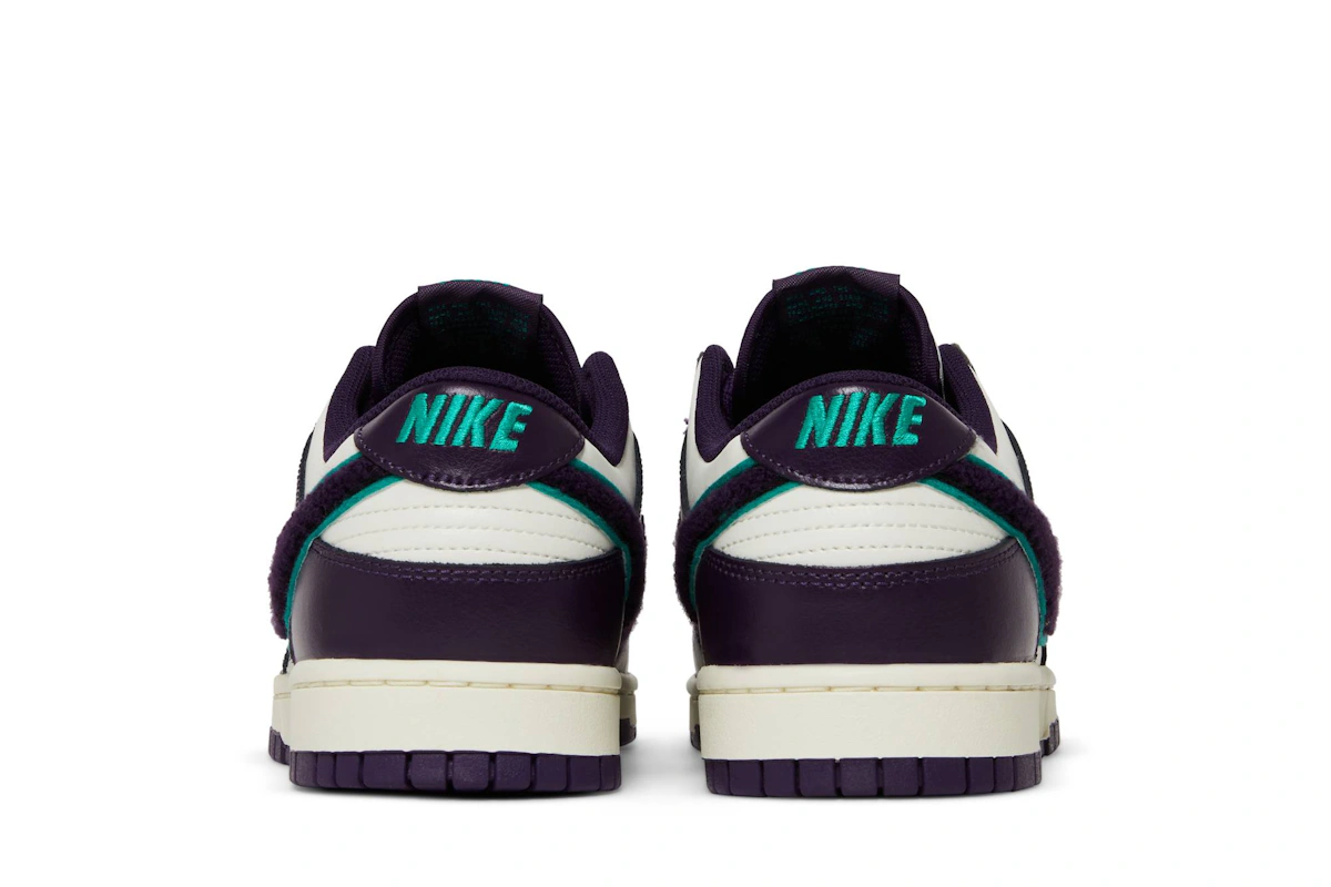 Nike Dunk Low Chenille Swoosh 'Sail Grand Purple'
