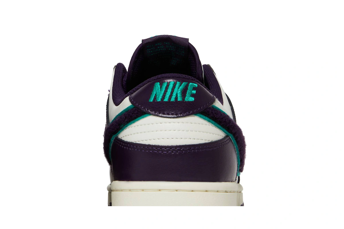 Nike Dunk Low Chenille Swoosh 'Sail Grand Purple'