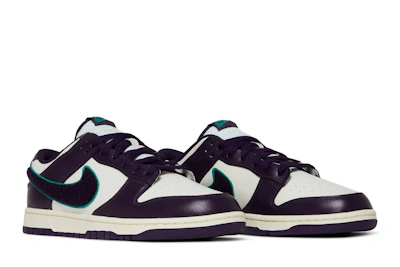 Nike Dunk Low Chenille Swoosh 'Sail Grand Purple'