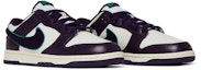 Cheap Nike Dunk Low Chenille Swoosh 'Sail Grand Purple' Lelaki Ungu DQ7683-100