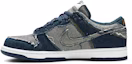 Lookbook Nike Dunk Low Cl 'Denim' Lelaki Wanita Kasut Sneakers Jeans 304714-441