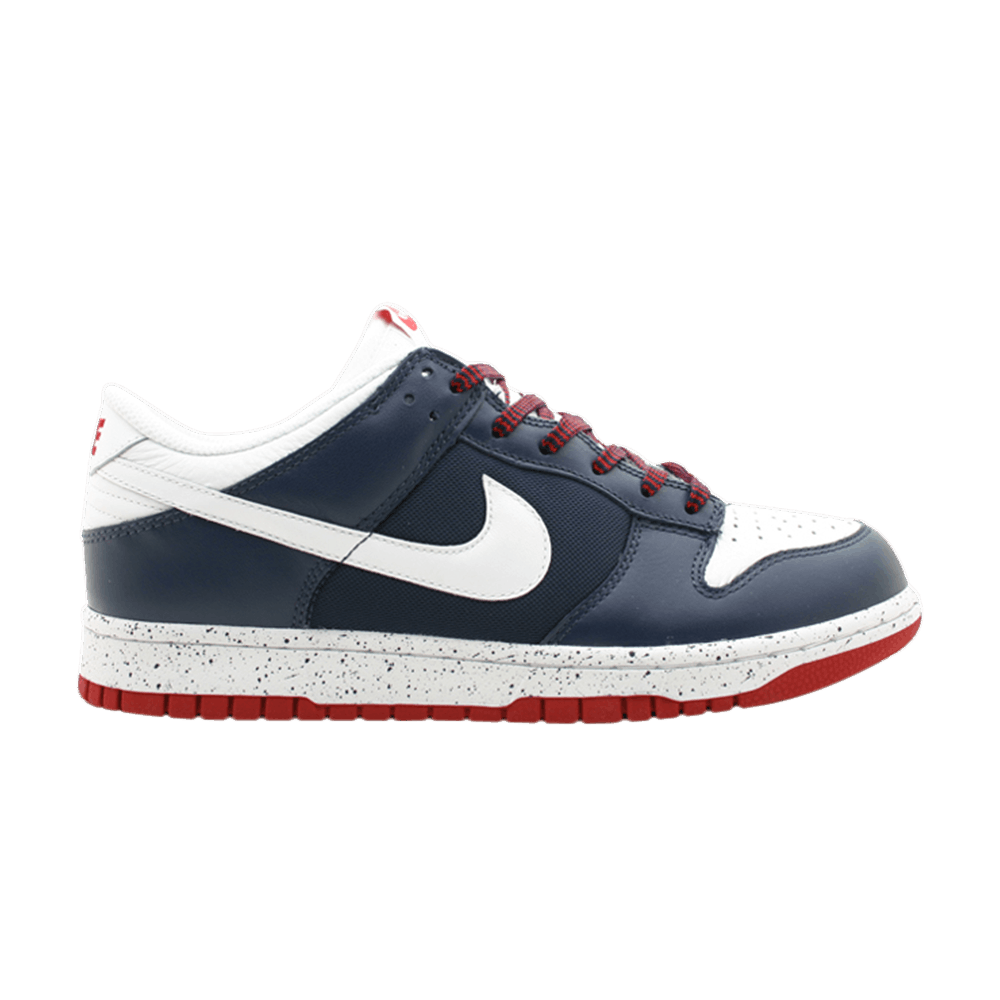 Buy 耐吉 Dunk Low Cl '午夜海軍藍/白 大學紅' 318020-411
