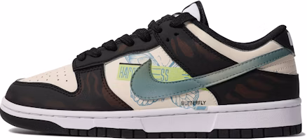 Nike Dunk Low Custom 'Da Vinci Butterfly' DD1391-100(TeamM-BUTTERFLY)