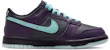 (Youth) Nike Dunk Low Dark Smoke Gray/Grand Purple/Black/Artisan Teal FB9109-013