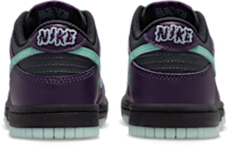 (JR) ナイキ ダンク ロー ダークスモークグレー/グランドパープル/ブラック/アーティザンティール FB9109-013 Details for (JR) ナイキ ダンク ロー ダークスモークグレー/グランドパープル/ブラック/アーティザンティール FB9109-013