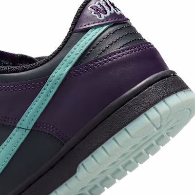 (Youth) Nike Dunk Low Dark Smoke Gray/Grand Purple/Black/Artisan Teal FB9109-013 Cheap (Youth) Nike Dunk Low Dark Smoke Gray/Grand Purple/Black/Artisan Teal FB9109-013