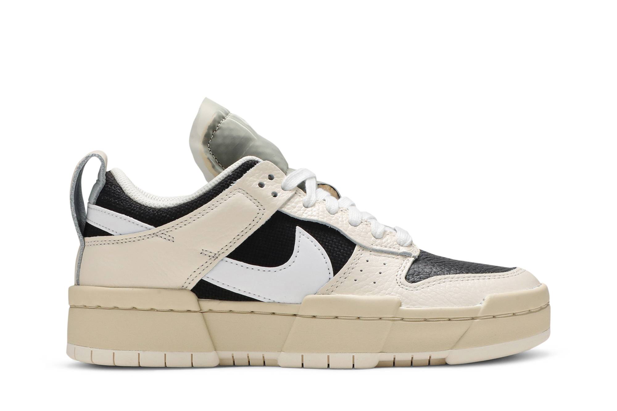 nike dunk low disrupt ivory black