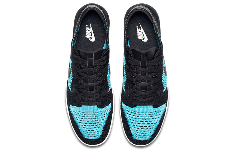 Shop Nike Dunk Low Flyknit ''Nero'' 917746-001