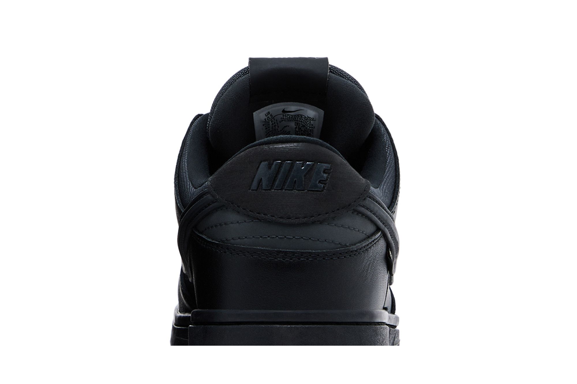 Sizing 耐克Dunk Low GORE-TEX“三重黑” HQ2053-001