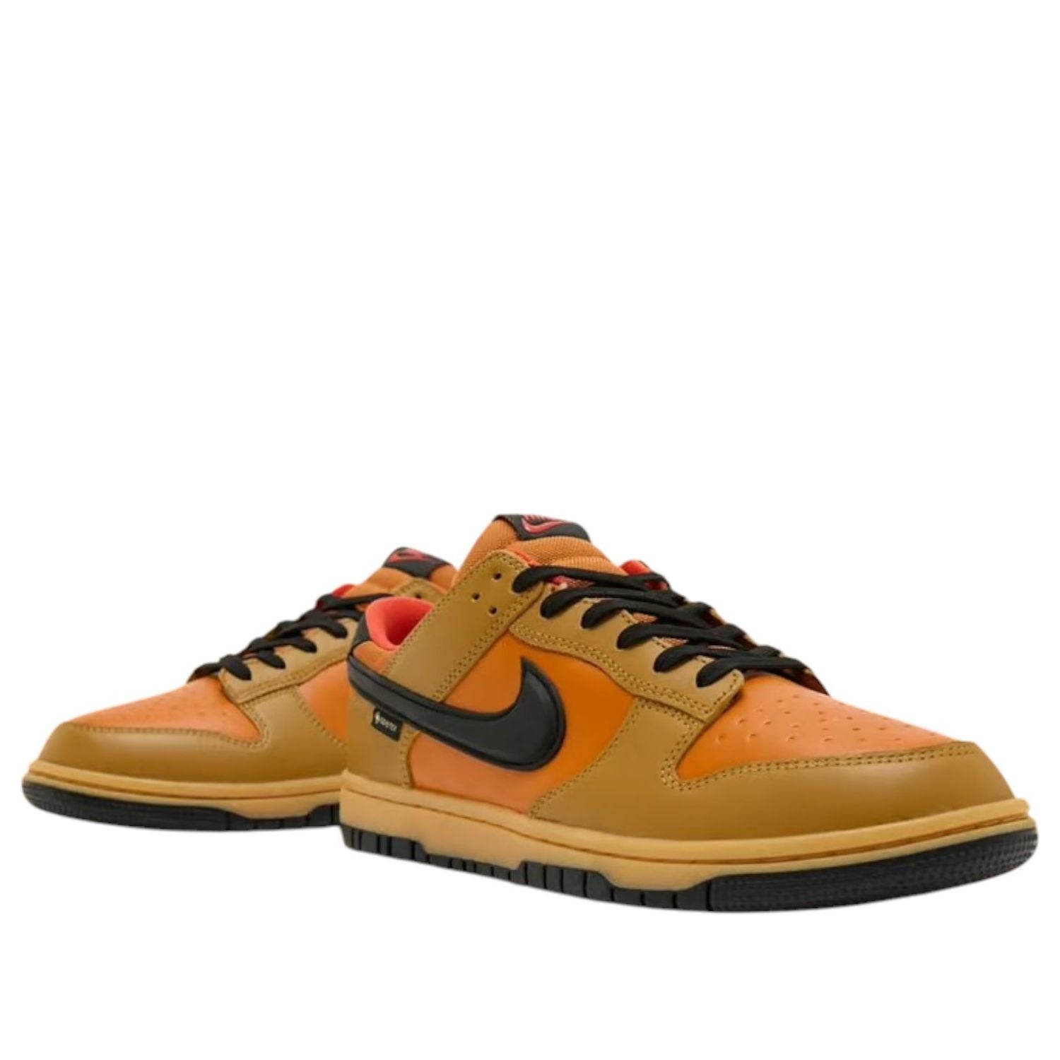 Lookbook Nike Dunk Low GORE-TEX 'Wheat Ceramic' Pria Wanita Sneakers Tahan Air. HQ2053-700