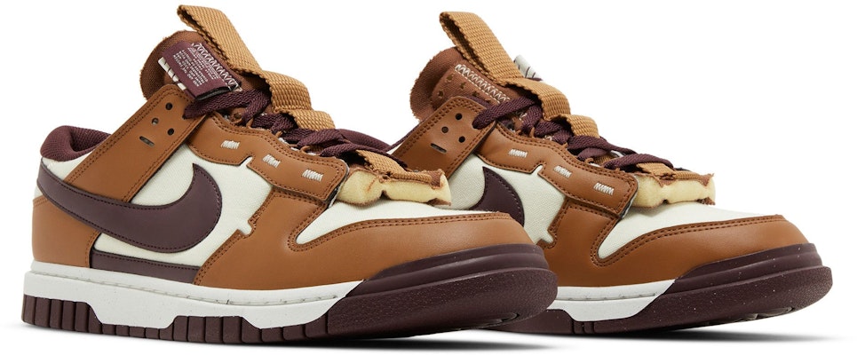 Nike Dunk Low Jumbo 'Light British Tan Burgundy Crush' FQ8248-200 Cheap Nike Dunk Low Jumbo 'Light British Tan Burgundy Crush' FQ8248-200
