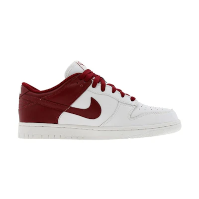 Nike Dunk Low Leather 'White/Team Red'