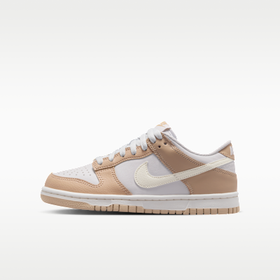 Lookbook Nike Dunk Low 麻布/鉑金色/淺米色 IQ0804-200