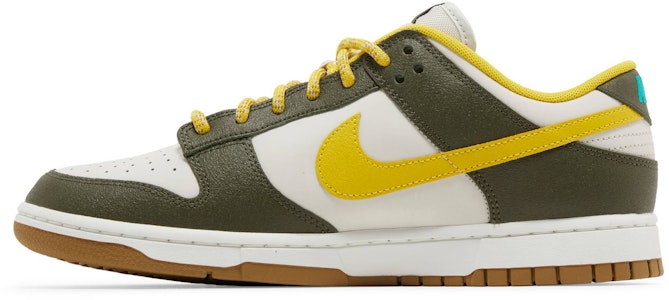 Nike Dunk Low Premium 'Cargo Khaki Vivid Sulfur' Lelaki FV3629-371 Lookbook Nike Dunk Low Premium 'Cargo Khaki Vivid Sulfur' Lelaki FV3629-371