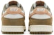 Nike Dunk Low Premium 'Medium Olive Hemp' Lelaki Wanita Kasual Sneakers. FQ8250-200