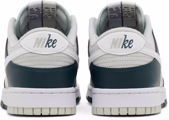 Nike Dunk Low Premium 'Split - Deep Jungle' - Hutan Hijau Gelap FB8896-300 Details for Nike Dunk Low Premium 'Split - Deep Jungle' - Hutan Hijau Gelap FB8896-300