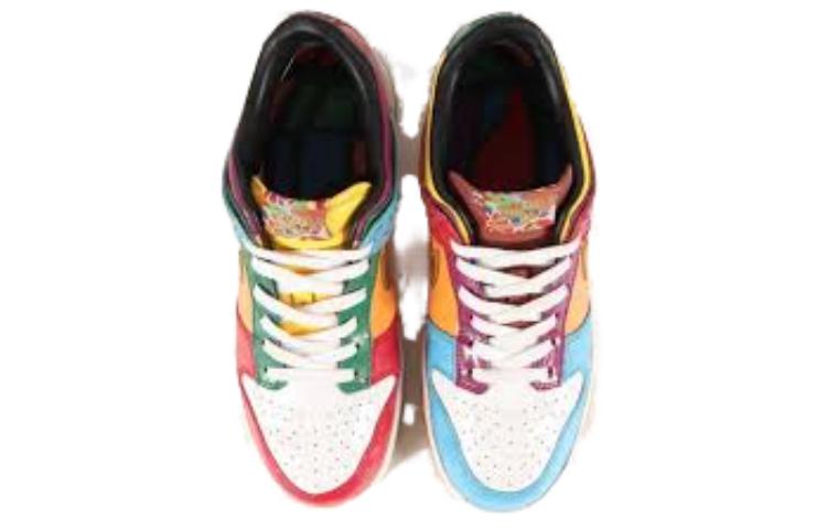 Sizing Nike Dunk Low Premium 'Yamakasa Pack' Sepatu Sneakers 323438-171