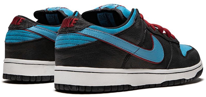 Nike Dunk SB 低幫 天使與死亡 拼色復古 滑板鞋 男款 黑藍紅 Shop Nike Dunk SB 低幫 天使與死亡 拼色復古 滑板鞋 男款 黑藍紅