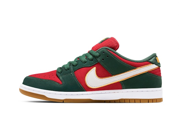 Nike Dunk Low Premium SB 'Seattle Supersonics' FZ1287-300 Lookbook Nike Dunk Low Premium SB 'Seattle Supersonics' FZ1287-300