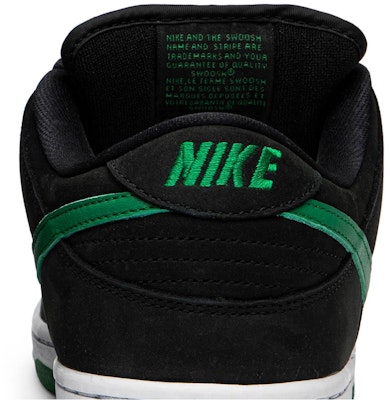 Nike Dunk Low Pro SB 'Negro Pino' BQ6817-005 Sizing Nike Dunk Low Pro SB 'Negro Pino' BQ6817-005