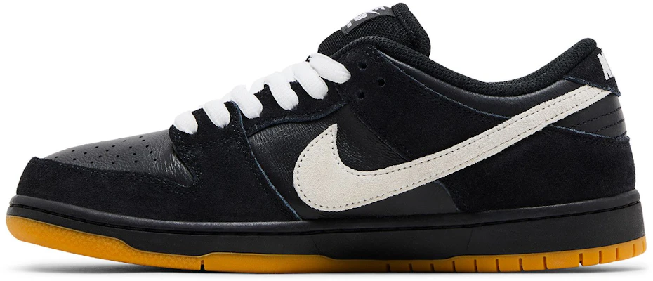 Nike Dunk Low Pro SB 'Black White Gum' HF3704-003 Shop Nike Dunk Low Pro SB 'Black White Gum' HF3704-003