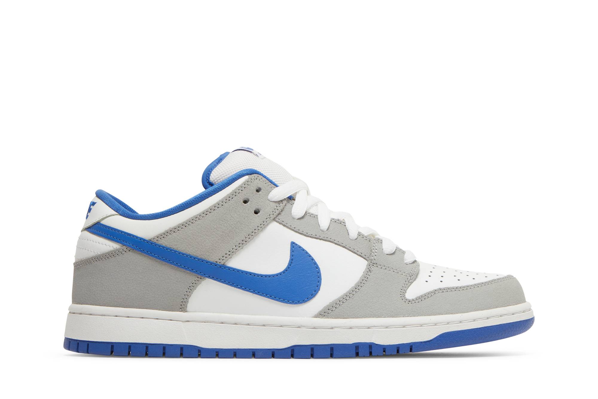 Nike Dunk Low Pro SB Matte Silver Varsity Royal 304292-040 Nicesnk