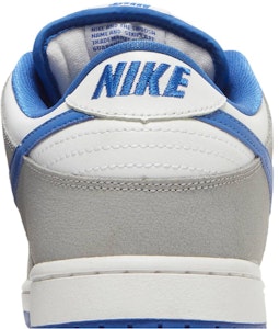 나이키 SB 덩크 로우 프로 '매트 실버 바시티 로얄' 304292-040 Sizing 나이키 SB 덩크 로우 프로 '매트 실버 바시티 로얄' 304292-040