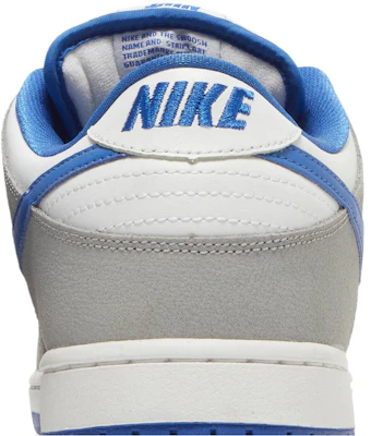 Nike Dunk Low Pro SB 'Plata Mate Azul Real Varsity' 304292-040 Sizing Nike Dunk Low Pro SB 'Plata Mate Azul Real Varsity' 304292-040