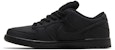 Nike Dunk Low Pro SB 'Hitam Sepenuhnya' FJ1674-001