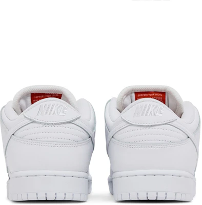 Nike Dunk Low Pro SB 'Triple White' en Blanco Triple FJ1674-100 Sizing Nike Dunk Low Pro SB 'Triple White' en Blanco Triple FJ1674-100