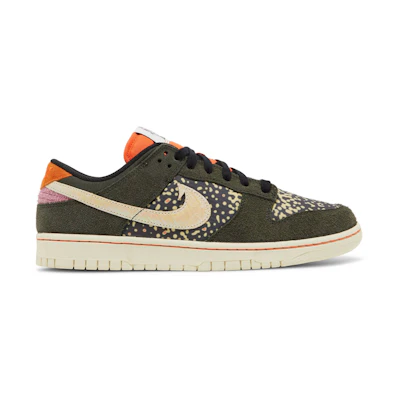 Nike Dunk Low Rainbow Trout 'Sequoia/Alabaster-Safety Orange'
