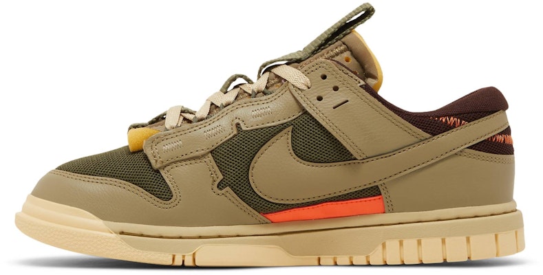 Nike Dunk Low Remastered 'Olive' Lelaki DV0821-200 Lookbook Nike Dunk Low Remastered 'Olive' Lelaki DV0821-200